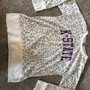 Oversized K-State Crewneck